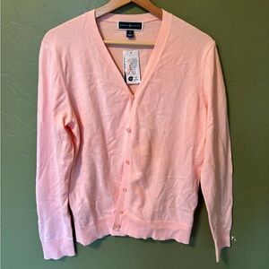 Karen Scott Pink Cardigan
